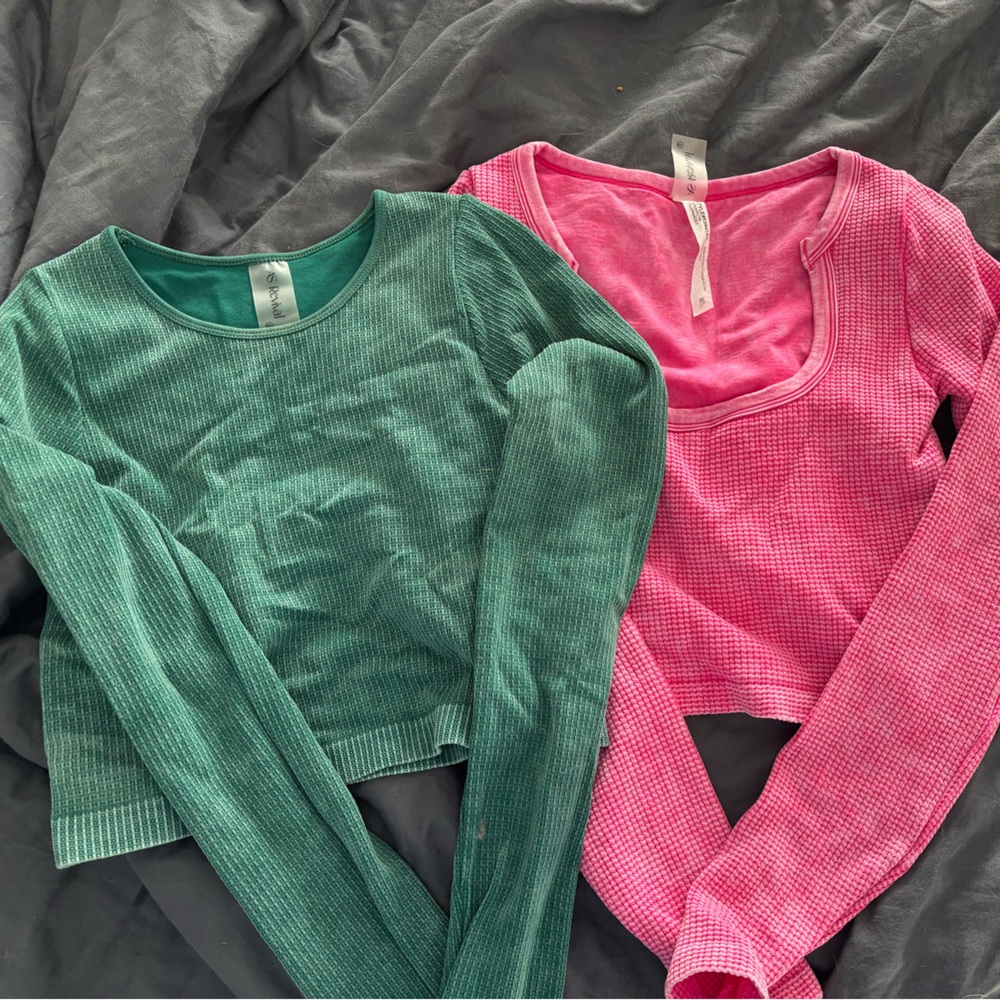 AS revival long sleeve work out tops